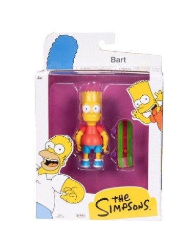 Bart Simpson Action Figure – 13 cm | Official The Simpsons JAK17542 Jakks Pacific | Futurartshop.com