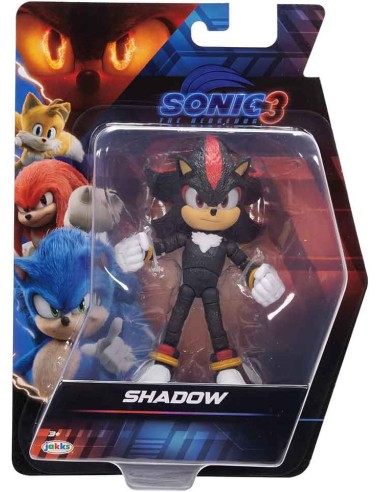 Shadow 13 cm Articulated Figure – Official Sonic 3 Toy JAK42404I Jakks Pacific | Futurartshop.com